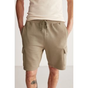 GRIMELANGE Lionel Regular Khaki Short