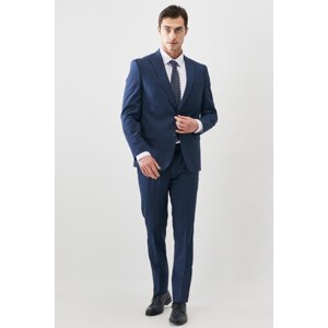ALTINYILDIZ CLASSICS Men's Navy Blue Slim Fit Slim Fit Suit