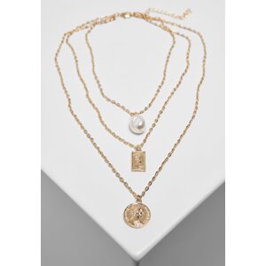 Layering Pearl Basic Necklace Gold