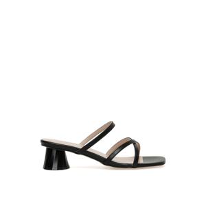 İnci Olsen 3fx Women's Black Heeled Slippers