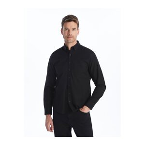 LC Waikiki Men's Regular Fit Long Sleeve Oxford Shirt