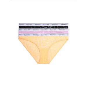 3PACK women's panties Calvin Klein multicolor