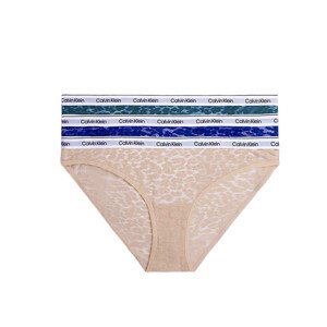 3PACK women's briefs Calvin Klein oversized multicolor