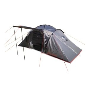 Large tent with vestibule - 4 persons ALPINE PRO EVOJE smoked pearl
