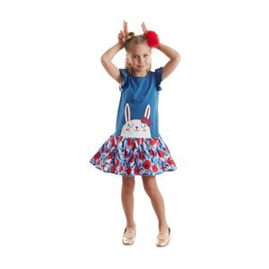 Denokids Fancy Rabbit Girl Floral Dress