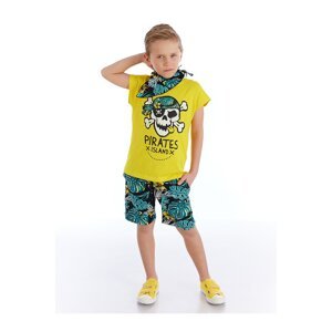 Mushi Hawaii Oversized T-shirt Shorts Bandana Suit