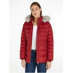 Women's Red Down Jacket Tommy Hilfiger Tyra - Women