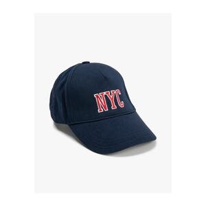 Koton Cap Hat Slogan Embroidered