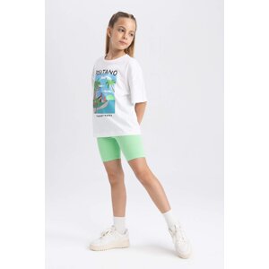 DEFACTO Girl Short Length Leggings