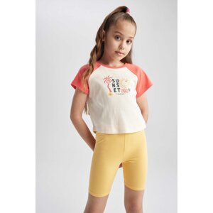 DEFACTO Girl Short Length Leggings