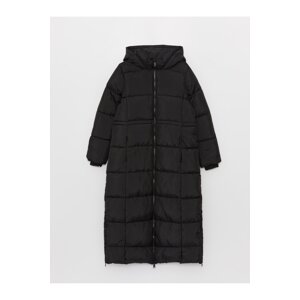 LC Waikiki Women's Hooded Flat Down Coat