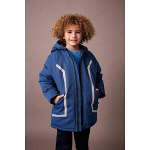 DEFACTO Boy Waterproof Hooded Fleece Lined