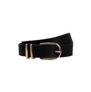 Black women's belt with buckle OCH BELLA