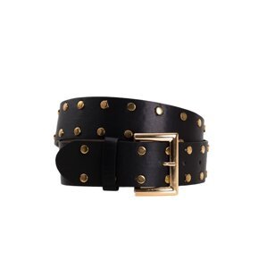 Black women's belt with buckle OCH BELLA