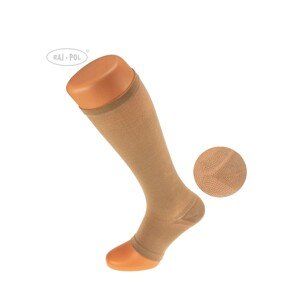 Raj-Pol Woman's Knee Socks Without Zipper 2 Grade