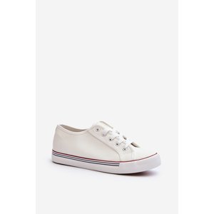 Women's eco leather sneakers white Lirean