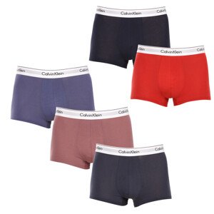 5PACK Calvin Klein Men's Boxer Shorts Multicolored