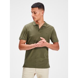 Khaki Polo T-Shirt Jack & Jones - Men