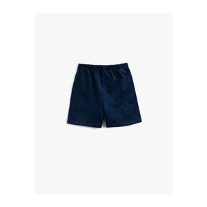 Koton Shorts with Printed Elastic Waist