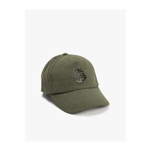 Koton Cap and Cap Applique Detailed Cotton