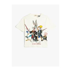 Koton Bugs And Lola Bunny T-Shirt Licensed Short Sleeve Crew Neck Cotton