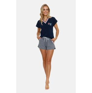 Doctor Nap Woman's Pyjamas PM.5117 Navy Blue