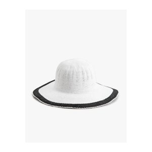 Koton Hat - White - Striped