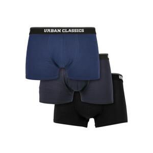 Organic Boxer Shorts 3-Pack Dark Blue+Navy+Black