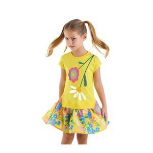 Mushi Yellow Flower Girl Dress