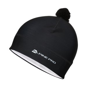 Functional cap with pompom ALPINE PRO ABERE black