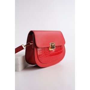 Marjin Women's Adjustable Strappy Shoulder Bag Vones Red