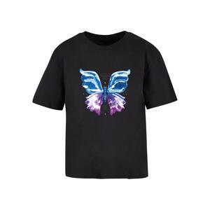 Women's T-Shirt Chromed Butterfly Tee - Black
