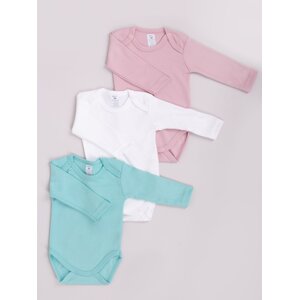 Yoclub Kids's Long Sleeve Bodysuits 3-Pack BOD-0701G-003D