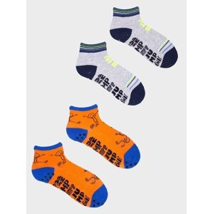 Yoclub Kids's Trampoline Socks 2-Pack SKS-0021C-AA0A-002