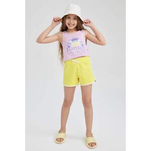 DEFACTO Girl Sweatshirt Fabric Shorts