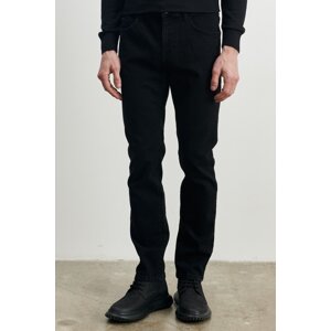 AC&Co / Altınyıldız Classics Men's Black Extra Slim Fit Slim Fit Riss Cotton Flexible Denim Jean Jeans