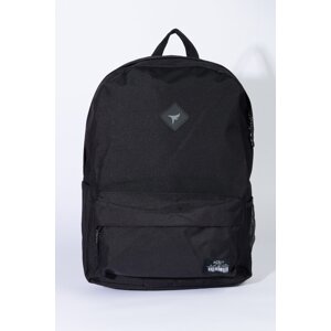 AC&Co / Altınyıldız Classics Black Logo Sports School-rucksack with Laptop Compartment