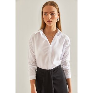 Bianco Lucci Women's Basic Shirt