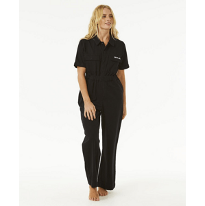 Rip Curl Jumpsuit HOLIDAY BOILERSUIT COVERALLS Washed Black