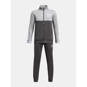 Under Armour UA CB Knit Track Suit-GRY - Boys