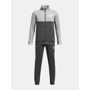 Under Armour UA CB Knit Track Suit-GRY - Boys