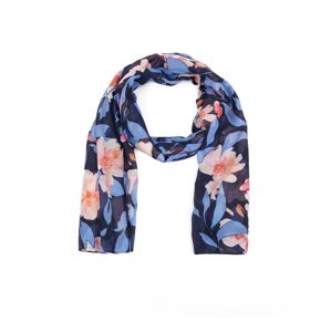 Women's pink and blue floral scarf ORSAY