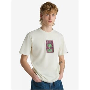 Men's cream T-shirt VANS Thinkv - Men's