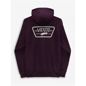 Men's Purple Hooded Sweatshirt VANS Full Patched PO II - Men