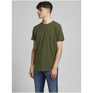 Khaki Basic T-Shirt Jack & Jones Basher - Men's