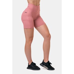 Nebbia Fit & Smart women's cycling shorts old rose XS