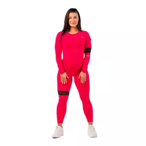 Nebbia Sports Leggings with High Waist and Side Pocket 404 pink XS