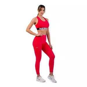 Nebbia Active High Waist Leggings with Side Pocket 402 pink L