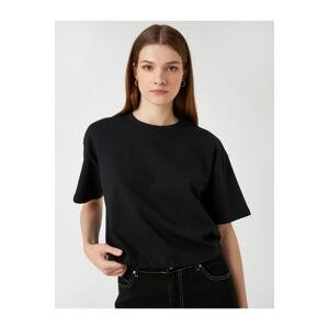 Koton Crop T-Shirt Short Sleeve Relax Fit