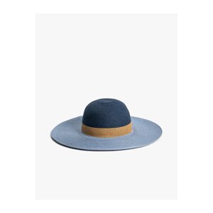 Koton Trilby Straw Hat Color Blocked